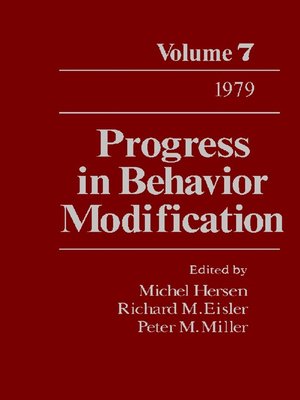 cover image of Progress in Behavior Modification, Volume 7